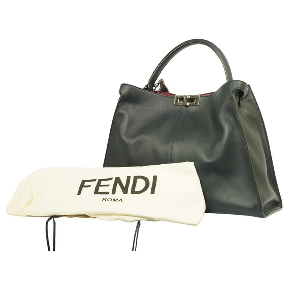 ‼️SOLD OUT ‼️AUTHENTIC! FENDI Peekaboo Shoulder Bag Leather - Picture 3 of 11